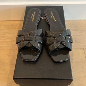 Saint Laurent Tribute flat Mules